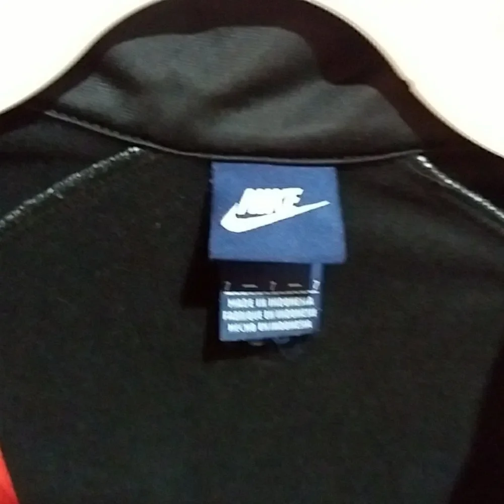 Nike Zippered Sports Jacket Sz 7